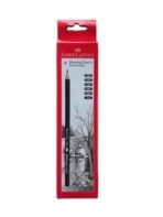 Faber-Castell 6 Drawing Pencil (Set of HB, 2B, 4B, 6B, 8B, 10B)