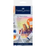 Faber-Castell Creative Studio Watercolour Paint Set – 12 x 9ml Tubes