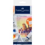 Faber-Castell Creative Studio Watercolour Paint Set – 12 x 9ml Tubes