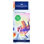 Faber-Castell Creative Studio Watercolour Paint Set – 12 x 5ml Tubes