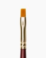 Camel Synthetic Gold Brushes Individual brush, Flat - 1, Series 67