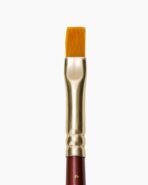Camel Synthetic Gold Brushes Individual brush, Flat - 4,  Series 67