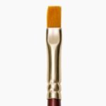 Camel Synthetic Gold Brushes Individual brush, Flat - 4,  Series 67