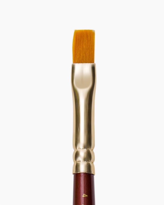 1 Camel Synthetic Gold Brushes Individual brush, Flat - 4, Series 67 - Image 1