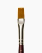 Camel Synthetic Gold Brushes Individual brush, Flat - 6,  Series 67