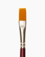 Camel Synthetic Gold Brushes Individual brush, Flat - 7,  Series 67