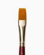 Camel Synthetic Gold Brushes Individual brush, Flat - 8,  Series 67