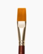 Camel Synthetic Gold Brushes Individual brush, Flat - 10,  Series 67