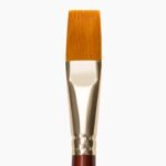Camel Synthetic Gold Brushes Individual brush, Flat - 10,  Series 67