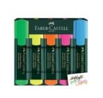 Faber Castell Text Liner Classic Superfluorescent Highlighters -(Set Of 5)