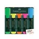 Faber Castell Text Liner Classic Superfluorescent Highlighters -(Set Of 5)