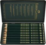 Faber Castell set of 12 castell 9000 Art set graphite pencils - Image 2