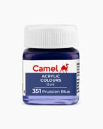 Camel Acrylic Colours Individual bottle of Prussian Blue in 15 ml