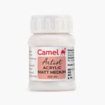 Camel Acrylic Matt Medium Individual jar of 100 ml