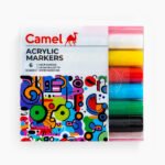 Camel  Acrylic  Markers  Assorted  pack  of  6  shades