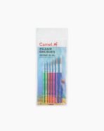 Camel  Champ  Brushes  Assorted  pack  of  7  brushes,  Round  -  Series  64