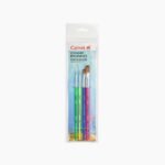 Camel  Champ  Brushes  Assorted  pack  of  4  brushes,  Round  -  Series  64  &  Flat  -  Series  65