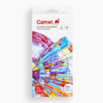 Camel  Glass  Colours  Assorted  pack  of  6  shades  in  10  ml  with  Liner,  Water  based