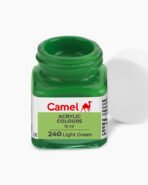Camel Acrylic Colours Individual bottle of Light Green in 15 ml - Image 2
