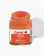 Camel Acrylic Colours Individual bottle of Orange in 15 ml - Image 2