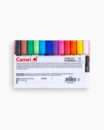 Camel  Acrylic  Markers  Assorted  pack  of  12  shades - Image 2