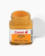 Camel Acrylic Colours Individual bottle of Golden Yellow in 15 ml - Image 2
