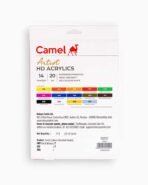 Camel  Artist  HD  Acrylics   Assorted  pack  of  14  shades - Image 3