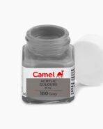 Camel Acrylic Colours Individual bottle of Grey in 15 ml - Image 2