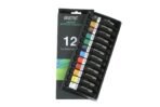BRUSTRO Artist's Acrylic Colour | Set of 12 Colours X 12ml Tubes - Image 2
