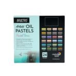 BRUSTRO Artist Oil pastel set of 24 (Pastel Tones) - Image 2
