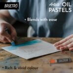 BRUSTRO Artist Oil pastel set of 24 (Regular) - Image 5