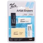 Artist Erasers Signature 4pc