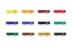 BRUSTRO Artist's Watercolour Paint | Set of 12 Colours X 5ML Tubes - Image 2