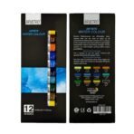 BRUSTRO Artist's Watercolour Paint | Set of 12 Colours X 5ML Tubes