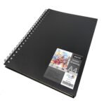 Brustro Artists Wiro Bound Sketch Book, A4 Size, 116 Pages, 160 GSM (Acid Free) - Image 3