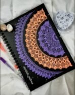 Brustro Black Sketchbook, Wiro Bound, Size A4, 200GSM (40 Sheets) 80 Pages - Image 2