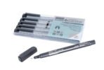 BRUSTRO Professional Pigment Based Fineliner Pen | Black | Set of 6 - Tip Size 0.05mm, 0.1mm, 0.2mm, 0.3mm, 0.5mm, 0.8mm - Image 2