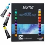 Brustro Artist Watercolour Set of 24 Colours X 12ml Tubes