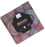 Brustro DIY Mandala Colouring Book 9” x9” 160gsm with 25 Art work