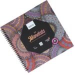 Brustro DIY Mandala Colouring Book 9” x9” 160gsm with 25 Art work
