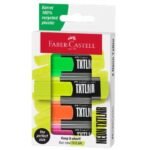 Faber-Castell Neon Textliner Assorted Set of 4