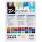 Dual Tip Fabric Markers Signature 24pc - Image 2