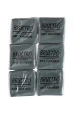 BRUSTRO Kneadable Art Eraser | Pack of 6