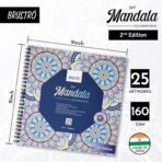 Brustro DIY Mandala Colouring Book - 2nd Edition - Image 2