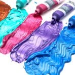 Metallic Acrylic Paint Set Premium 8pc x 36ml (1.2 US fl.oz) - Image 5