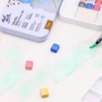 Metallic Watercolour Cake Set in Tin Premium 21pc - Image 5