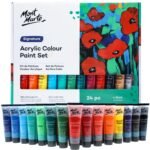 Acrylic Colour Paint Set Signature 24pc x 36ml -1.2 us fl.oz
