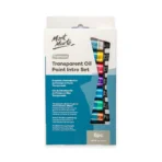 Mont Marte Transparent Oil Paint Intro Set Premium 8pc x 18ml