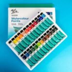Watercolour Paints Premium 24pc x 8ml - Image 3
