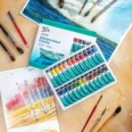 Watercolour Paints Premium 24pc x 8ml - Image 6